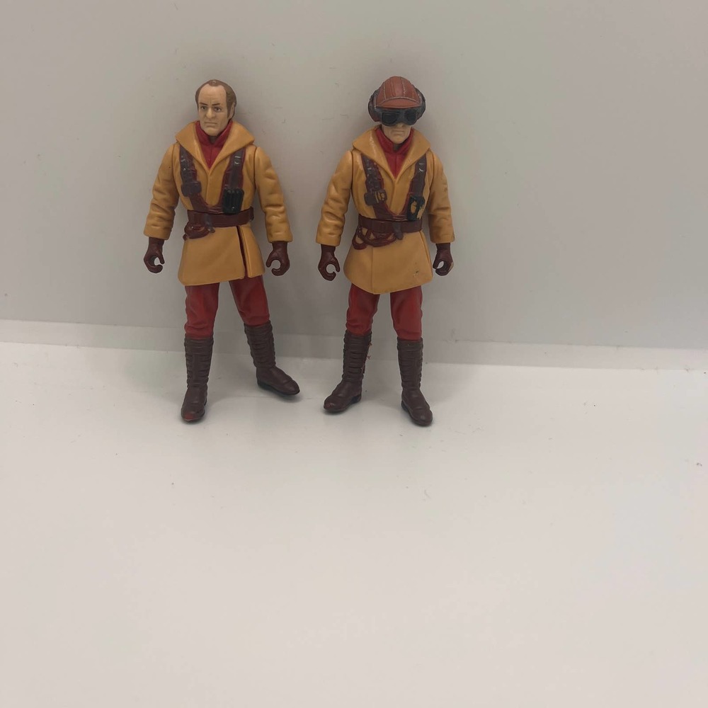 Vintage Hasbro Star Wars‎ Ric Olie Naboo Pilot Action Figure 1998 set of 2